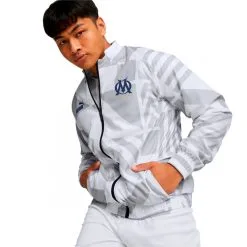 Chaqueta Puma Olympique De Marsella Pre-Match 2022-2023 -JUMA Deporte Comercio chaqueta puma olympique de marsella pre match 2022 2023 white limoges 2