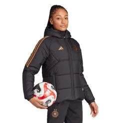 Chaquetón Adidas Alemania Training Mundial Femenino 2023 Mujer 9 Chaquetón Adidas Alemania Training Mundial Femenino 2023 Mujer -JUMA Deporte Comercio chaqueton adidas alemania training mundial femenino 2023 mujer black 3