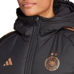 Chaquetón Adidas Alemania Training Mundial Femenino 2023 Mujer 10 Chaquetón Adidas Alemania Training Mundial Femenino 2023 Mujer -JUMA Deporte Comercio chaqueton adidas alemania training mundial femenino 2023 mujer black 4