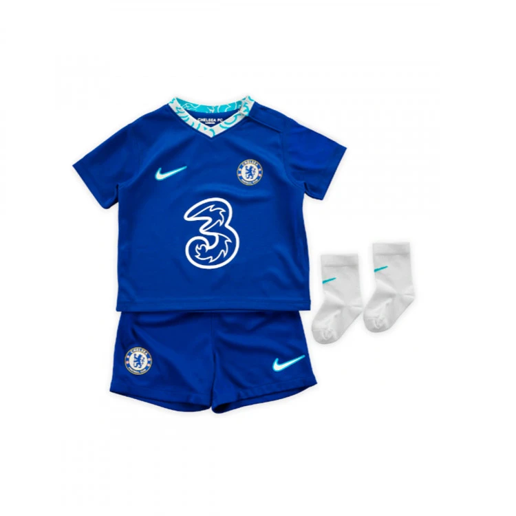 Conjunto Nike Chelsea FC Primera Equipación Stadium 2022-2023 Bebé 1 Conjunto Nike Chelsea FC Primera Equipación Stadium 2022-2023 Bebé