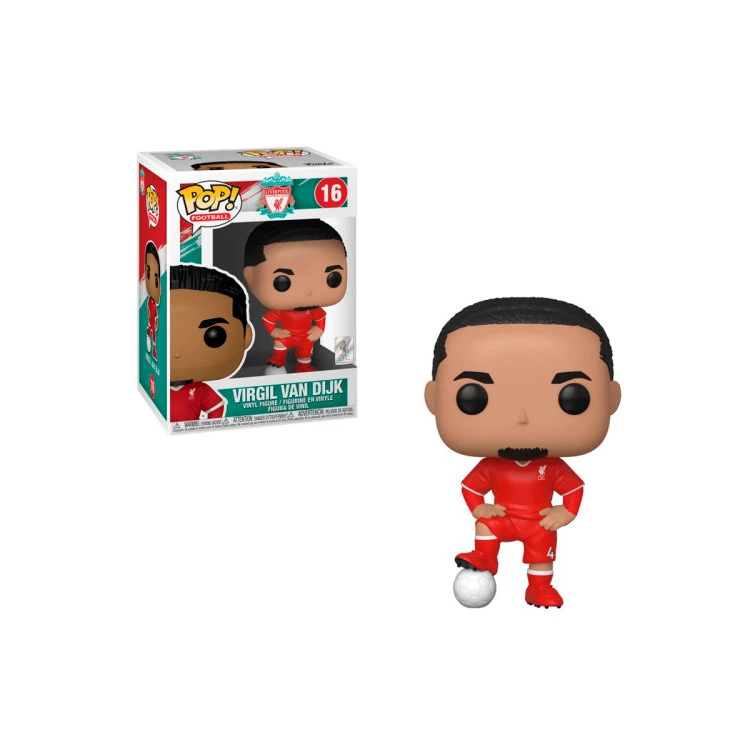 FUNKO Pop Football: Virgil Van Dijk (Liverpool) 2 FUNKO Pop Football: Virgil Van Dijk (Liverpool) - Imagen 2