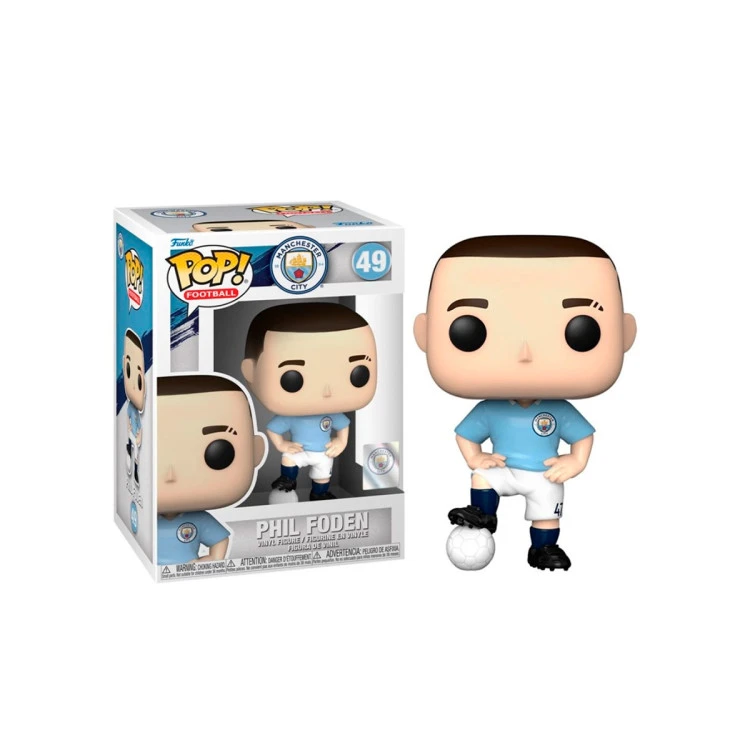 FUNKO Pop Football: Manchester City- Phil Foden 2 FUNKO Pop Football: Manchester City- Phil Foden - Imagen 2