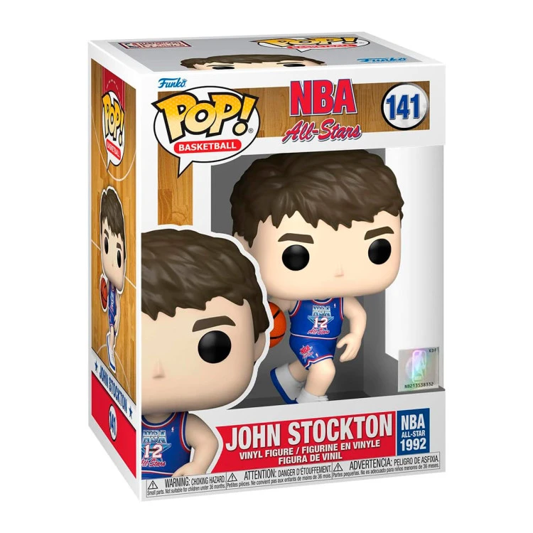 FUNKO Pop Nba: Legends John Stockton (Blue All-Star 1992) 3 FUNKO Pop Nba: Legends John Stockton (Blue All-Star 1992) - Imagen 3