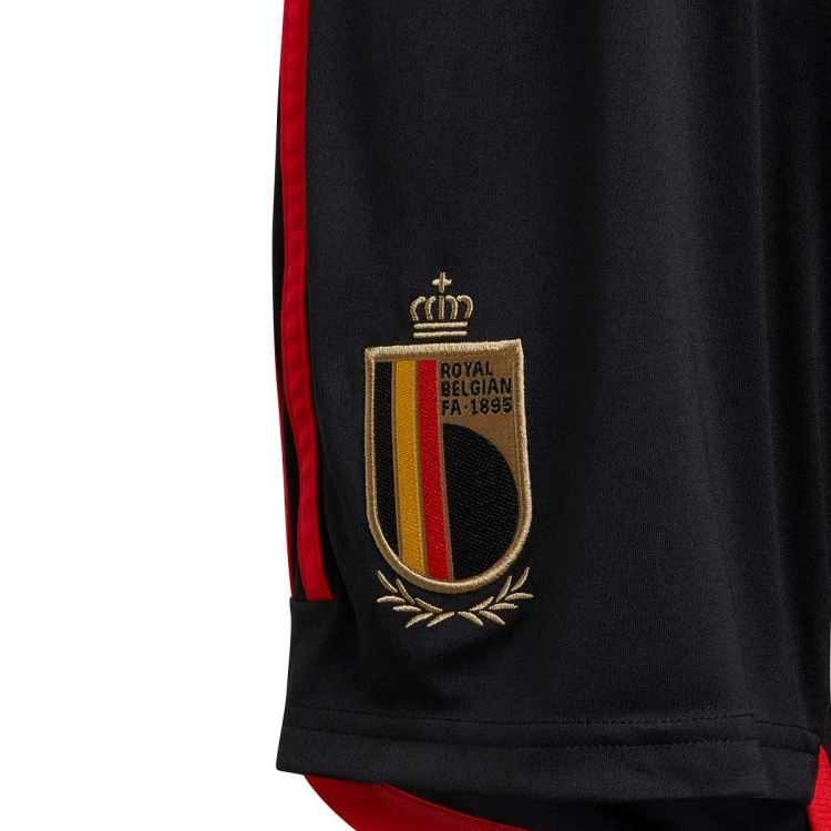 Pantalón Corto Adidas Bélgica Primera Equipación Mundial Qatar 2022 Niño 3 Pantalón Corto Adidas Bélgica Primera Equipación Mundial Qatar 2022 Niño - Imagen 3