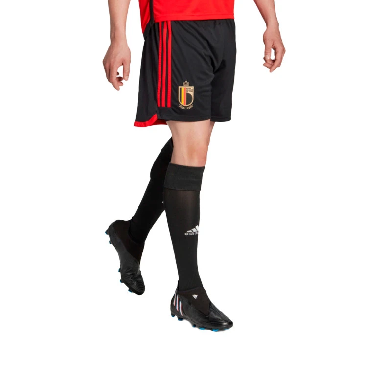 Pantalón Corto Adidas Bélgica Primera Equipación Mundial Qatar 2022 2 Pantalón Corto Adidas Bélgica Primera Equipación Mundial Qatar 2022 - Imagen 2