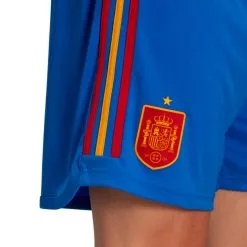 Pantalón Corto Adidas España Segunda Equipación Mundial Qatar 2022 -JUMA Deporte Comercio pantalon corto adidas espana segunda equipacion world cup 2022 glory blue 3