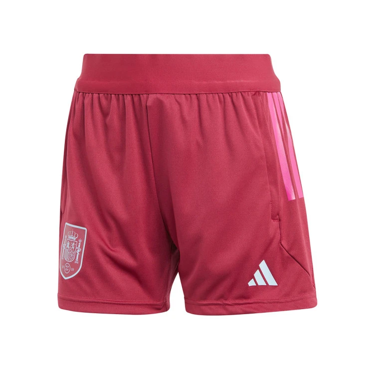 Pantalón Corto Adidas España Training Mundial Femenino 2023 Mujer 1 Pantalón Corto Adidas España Training Mundial Femenino 2023 Mujer