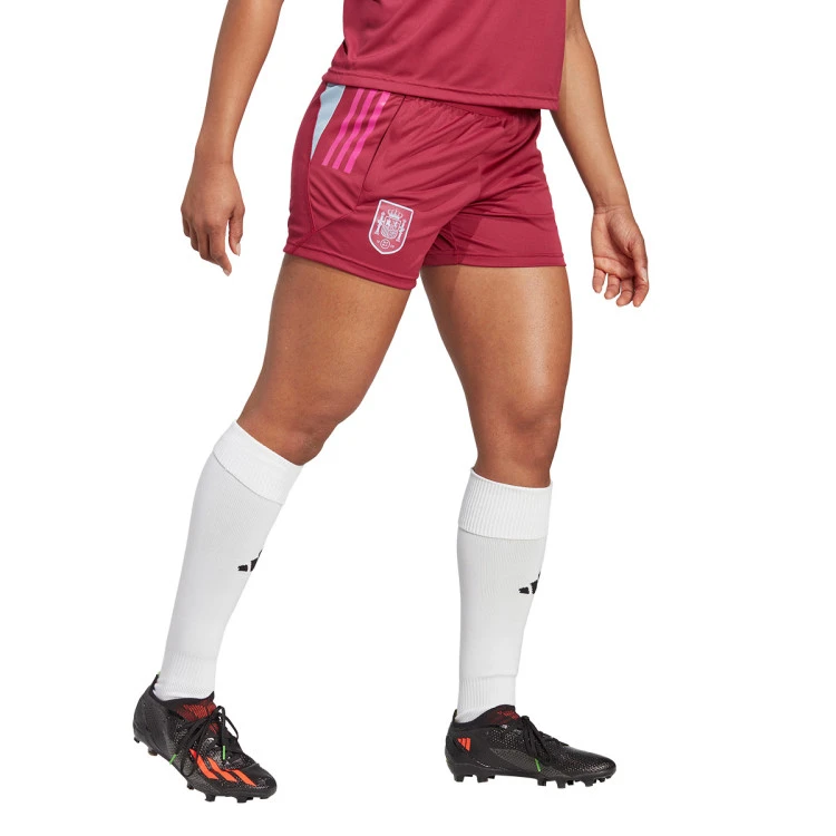 Pantalón Corto Adidas España Training Mundial Femenino 2023 Mujer 2 Pantalón Corto Adidas España Training Mundial Femenino 2023 Mujer - Imagen 2