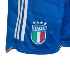 Pantalón Corto Adidas Italia Primera Equipación 2022-2023 Niño -JUMA Deporte Comercio pantalon corto adidas italia primera equipacion 2022 2023 nino blue 3