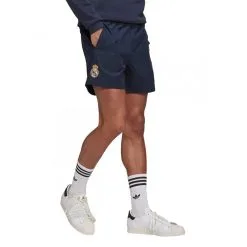 Pantalón Corto Adidas Real Madrid CF Fanswear 2022-2023 -JUMA Deporte Comercio pantalon corto adidas real madrid cf fanswear 2022 2023 night navy 1