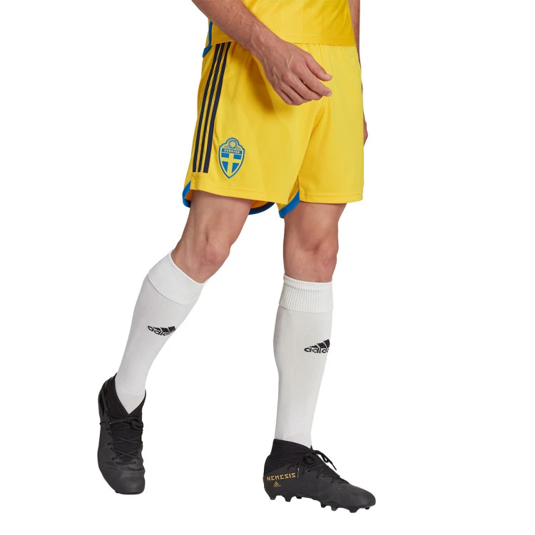 Pantalón Corto Adidas Suecia Primera Equipación 2022-2023 1 Pantalón Corto Adidas Suecia Primera Equipación 2022-2023