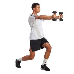 Pantalón Corto Adidas Train Icons 3 Stripes -JUMA Deporte Comercio pantalon corto adidas train icons 3 stripes black 3