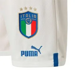Pantalón Corto Puma Italia Primera Equipación Replica 2022-2023 -JUMA Deporte Comercio pantalon corto puma italia primera equipacion 2022 2023 white ignite blue 3