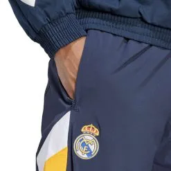 Pantalón Largo Adidas Real Madrid CF Fanswear Icon -JUMA Deporte Comercio pantalon largo adidas real madrid cf fanswear 2022 2023 night navy 4