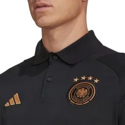 Polo Adidas Alemania Fanswear Mundial Qatar 2022 7 Polo Adidas Alemania Fanswear Mundial Qatar 2022 -JUMA Deporte Comercio polo adidas alemania fanswear mundial qatar 2022 black 3