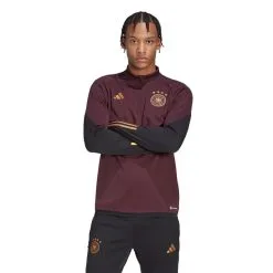 Sudadera Adidas Alemania Training Mundial Qatar 2022 -JUMA Deporte Comercio sudadera adidas alemania training mundial qatar 2022 shadow maroon 1