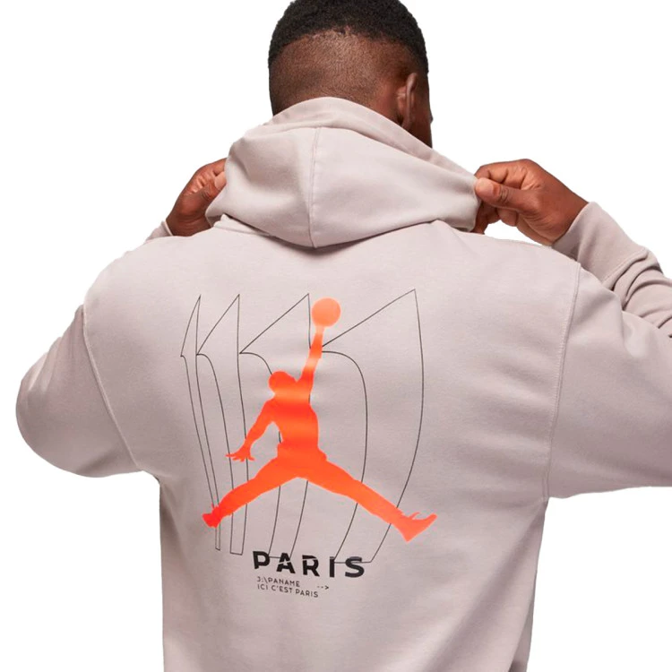 Sudadera Nike PSG X Jordan Fanswear Fleece 5 Sudadera Nike PSG X Jordan Fanswear Fleece - Imagen 5