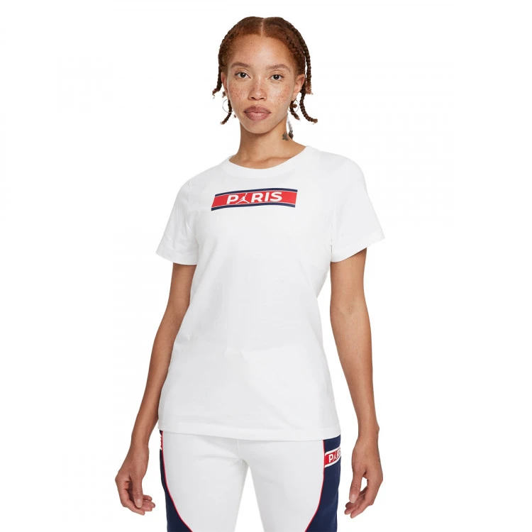 Camiseta Nike PSG X Jordan Fanswear Mujer 1 Camiseta Nike PSG X Jordan Fanswear Mujer