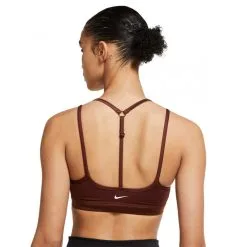 Sujetador Nike DF Indy Mujer -JUMA Deporte Comercio sujetador nike w nk df indy icnclsh strpy bra naranja 1