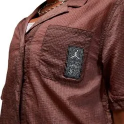 Top Nike PSG X Jordan Fanswear Mujer -JUMA Deporte Comercio top nike jordan psg mujer plum eclipse bright crimson 2