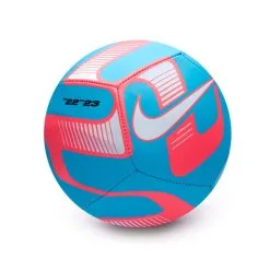 Balón Nike Pitch -JUMA Deporte Comercio balon nike pitch baltic blue hot punch white 1