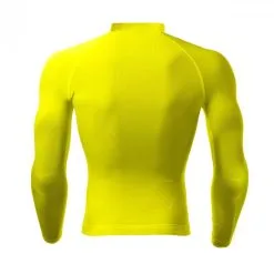 Camiseta SP Fútbol Térmica Doble Densidad -JUMA Deporte Comercio camiseta sp termica doble densidad amarillo fluor 2