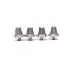 Pack SP Fútbol De Tacos Argentinos 13 Mm (4 Unidades) -JUMA Deporte Comercio pack sp futbol de tacos argentinos 13 mm 4 unidades aluminio 3