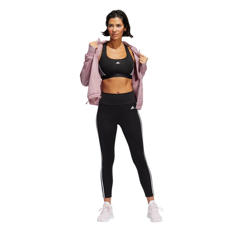 Sujetador Adidas Powerreact Training Medium Support 3 Stripes Mujer 6 Sujetador Adidas Powerreact Training Medium Support 3 Stripes Mujer - Imagen 6