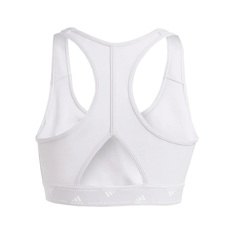 Sujetador Adidas Powerreact Training Medium Support 3 Stripes Mujer 2 Sujetador Adidas Powerreact Training Medium Support 3 Stripes Mujer - Imagen 2