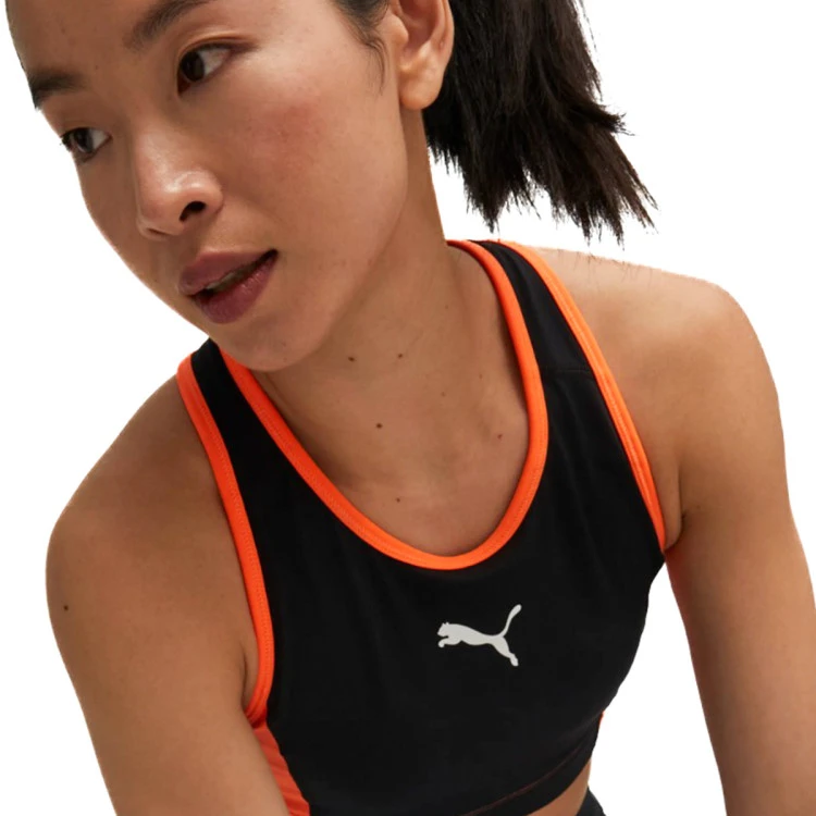Sujetador Puma IndividualBLAZE High Neck 4 Sujetador Puma IndividualBLAZE High Neck - Imagen 4
