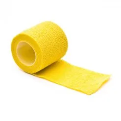 Tape SP Fútbol Sujeta-Espinilleras (5 Cm X 4,6 M) 5 Tape SP Fútbol Sujeta-Espinilleras (5 Cm X 4,6 M) -JUMA Deporte Comercio tape sp sujeta espinilleras 5cmx46m amarillo 1
