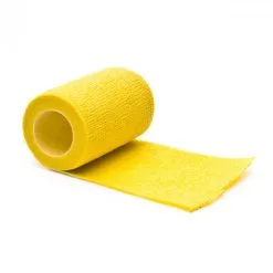 Tape SP Fútbol Sujeta-Espinilleras (7,5 Cm X 4,6 M) -JUMA Deporte Comercio tape sp sujeta espinilleras 75cmx46m amarillo 1