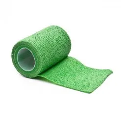 Tape SP Fútbol Sujeta-Espinilleras (7,5 Cm X 4,6 M) -JUMA Deporte Comercio tape sp sujeta espinilleras 75cmx46m verde 1